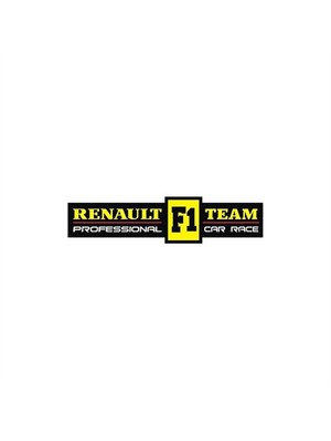 Sticker Master Renault F1 Sticker Oto Motor Pc Etiket