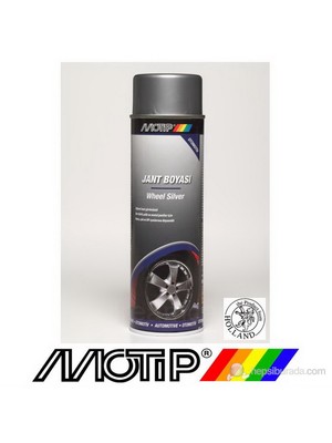 Motip Alüminyum Jant Boyası 500 ml Hızlı Kuruyan UV ve Darbeye Dayanıklı Çelik ve Hafif Alaşım Jantlar