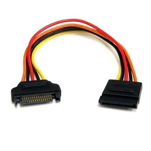 Ti-Mesh Sata 15Pin Plug / Sata 15Pin Socket - 15Cm
