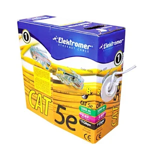 Cat5 26 Awg Ethernet Kablosu 100 Metre