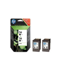 56 Siyah Mürekkep Kartuş - 2' li EKO Paket C9502A / C9502AE