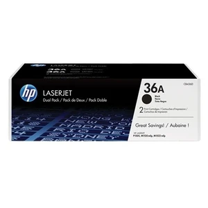 36A 2'li Paket 2000 Sayfa Kapasiteli Siyah Toner CB436AD