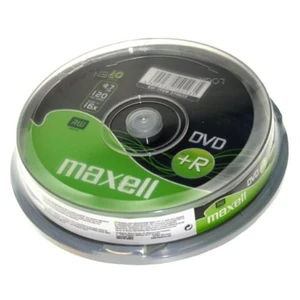 DVD+R 16X 4,7GB 120MIN Data/Video 10'Lu Cakebox