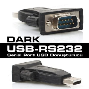 USB 2.0 –RS232 USB-SERİ çevirici (DK-AC-USB2RS232)