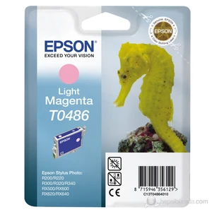C13T048640 / T0486 Açık Kırmızı Mürekkep Kartuş
