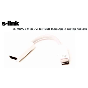 Sl-Mdv20 Mini Dvı To Hdmı 15Cm Apple Laptop Kablosu