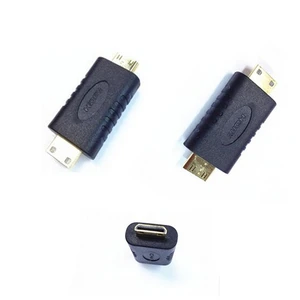 Ti-Mesh Mini Hdmı Male To Min Hdmı Male Type C Extension Converter Adapter