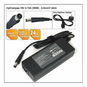 Hp 19V 4,74A 7,4*5,0 Notebook Adaptör Şarj Aleti