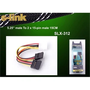 Slx-312 İkili Sata Power Kablo