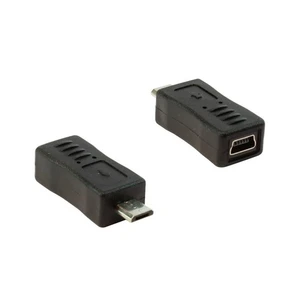 Ti-Mesh Mini Female To Micro Usb Male Adapter Converter,Mini 5 Pin To Micro Connector