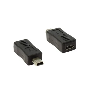 Ti-Mesh Mini Usb Male To Micro Usb Female B Type Charger Adapter Connector Converter