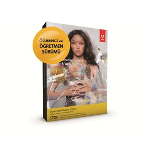CS6 Design & Web Premium Türkçe Öğrenci - Öğretmen Paketi MAC Uyumlu