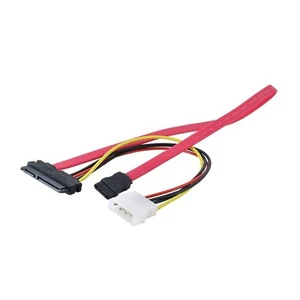 Ti-Mesh Sata 7+15P/Power/Sata 7P Kablo - 30Cm