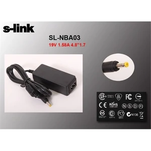 Sl-Nba03 30W 19V 1.58A 4.8*1.7 Hp Netbook Standart Adaptör