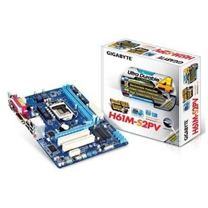 GA-H61M-S2PV Intel H61 1333MHz DDR3 LGA1155 mATX Anakart