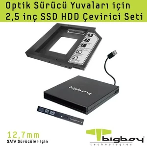 Slim SATA ODD Kit 2.5" HDD/SSD Kasası