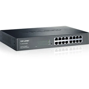 TL-SG1016DE, 16-Port 10/100/1000Mbps %40 Enerji Tasarruflu Ağ Görüntüleme/Önceliklendirme/VLAN Akıllı Gigabit Switch