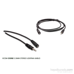Cv202 3.5Mm 3Mt Stereo Uzatma Kablo