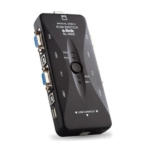 Sl-4605 4 Port Kablolu Usb Manuel Kwm Switch