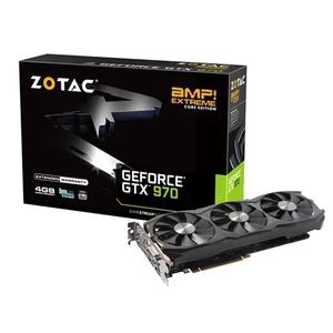 Nvidia GeForce GTX 970 AMP! Extreme Core Edition 4GB 256Bit GDDR5 (DX12) PCI-E 3.0 Ekran Kartı (ZT-90107-10P)