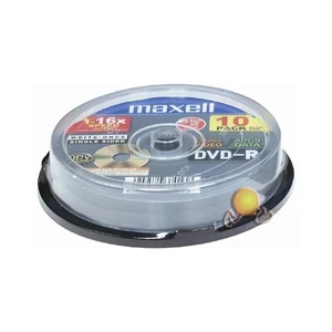 DVD-R 16X 4,7GB 120Min Data/Video 10'LU Cake Box