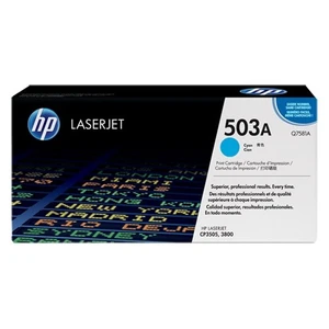 503A 6000 Sayfa Kapasiteli Mavi Toner Q7581A