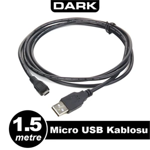 Micro USB 2.0 Şarj Data Kablosu (DK-CB-USB2MICROL150)