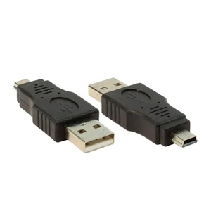 Ti-Mesh Mini 5P M - Usb 2.0 M - Nickel/Black