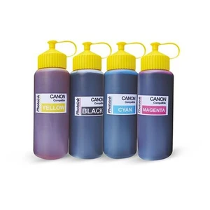 Canon Yazıcılar İçin Uyumlu 4 Renk 500 Ml Mürekkep Seti