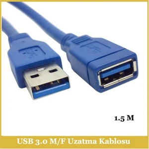 Ti-Mesh Usb 3.0 A-A Male To Female Uzatma Kablosu - 1,5M