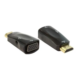 Ti-Mesh Hdmı M - Vga F Ekstra Audio Girişli Dönüştürücü - Gold/Black