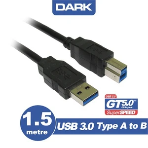 1.5 metre USB 3.0 Printer Yazıcı Kablosu (DK-CB-USB3PRNL150)