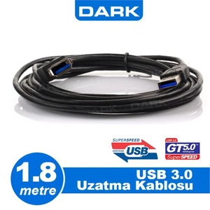 USB 3.0 1.8m Uzatma Kablosu USB3.0 A Tip ( DK-CB-USB3EXTL180)