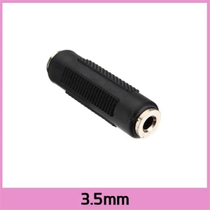 Ti-Mesh 3.5Mm Dişi Ses Kablosu Bağlantı Adaptörü - Siyah