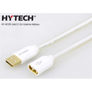USB 2.0 Uzatma Kablosu 2M Yüksek Hızda Veri Transferi Beyaz