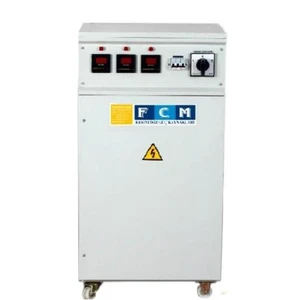 Fcm 10.5 Kva regülatör Trifaze Servo Elektronik Otom. Mikroişlemcili FSV 33-10.5