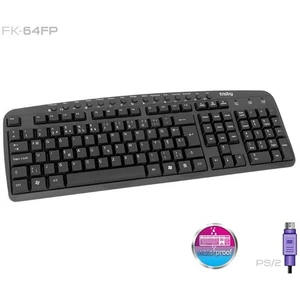 FK-64FP F Türkçe Multimedia PS2 Kablolu Siyah Klavye