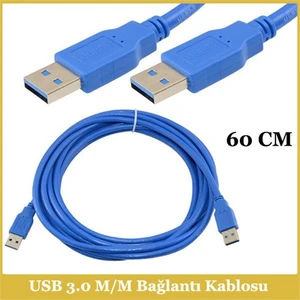 Ti-Mesh Usb 3.0 A M Plug / Usb 3.0 A M Bağlantı Kablosu - 60Cm