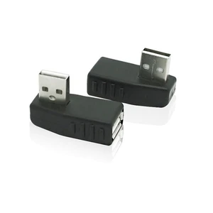 Ti-Mesh Usb 2.0 A Male  To A Female   90° Right Adapter