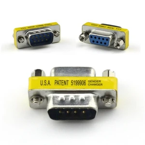 Ti-Mesh Db9 M/F, Mini Gender Changer