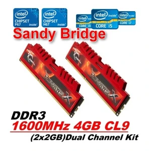 RipjawsX 4Gb(2x2GB) 1600Mhz DDR3 (LGA1555) Bellek F3-12800CL9D-4GBXL