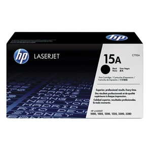 15A 2500 Sayfa Kapasiteli Siyah Toner C7115A