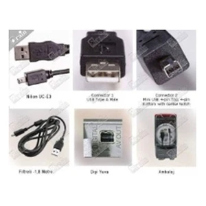 Sl-Kamn15 Usb 1.5M Nikon Kamera Kablosu