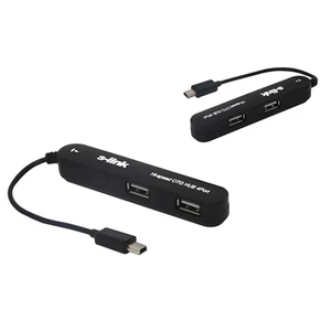 Sl-U92 Usb Mini 5Pin M To 4 Port Otg Hup