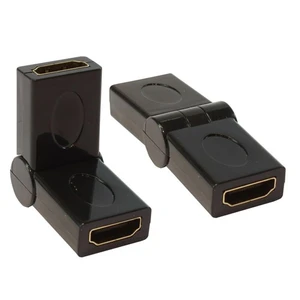 Ti-Mesh Hdmı F / Hdmı F 180Derece Dönüştürücü - Gold/Black