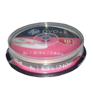 DVD+R 8X 10lu Spindle 8.5GB 240dk (DRE00060-3)