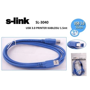 Sl-3040 Usb3.0 1.5M Yazıcı Kablosu