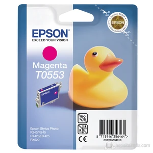C13T055340 / T0553 Kırmızı Mürekkep Kartuş