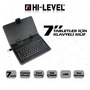 HLV-KC702 7" Klavyeli Tablet Kılıfı