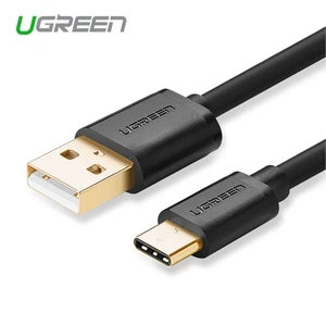 Ugreen Type-C USB 2.0 Data ve Şarj Kablosu Beyaz 1 Metre